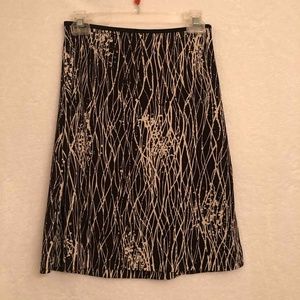 Kenneth Cole animal print skirt sz XS